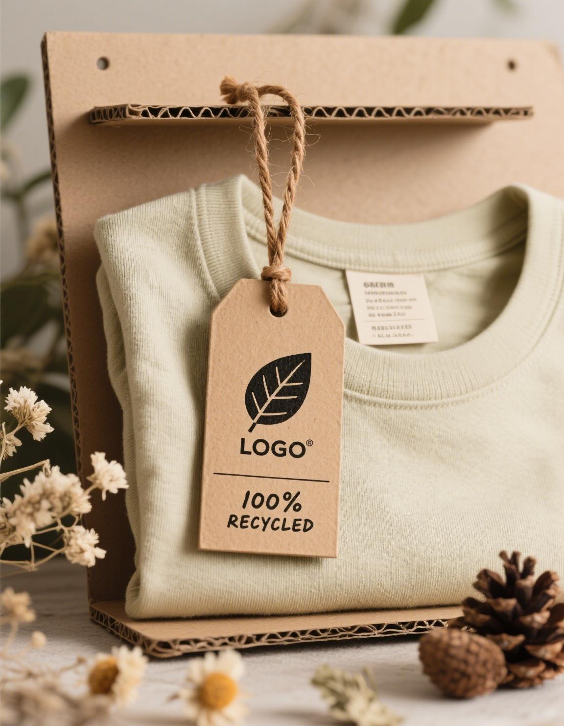 Eco friendly hang tags for sustainable clothing brands